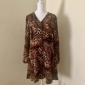 Cheetah Print SHEIN dress